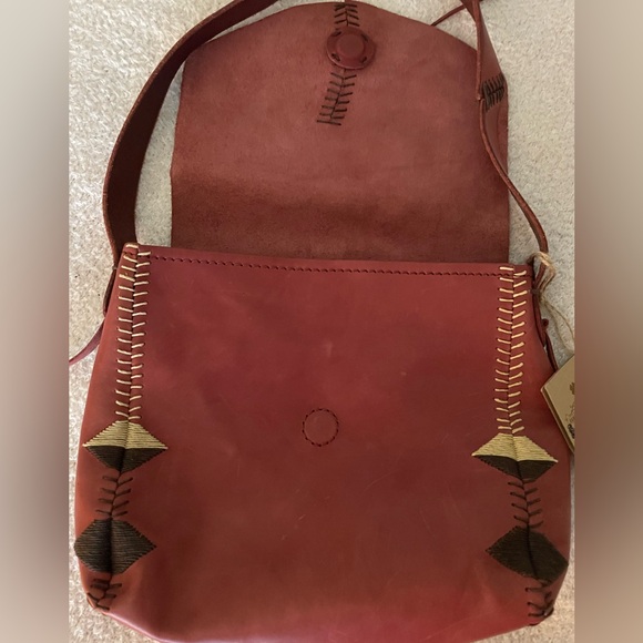 Lucky Brand Womens Laguna Canyon Leather Shoulder Bag - Picture 10 of 12